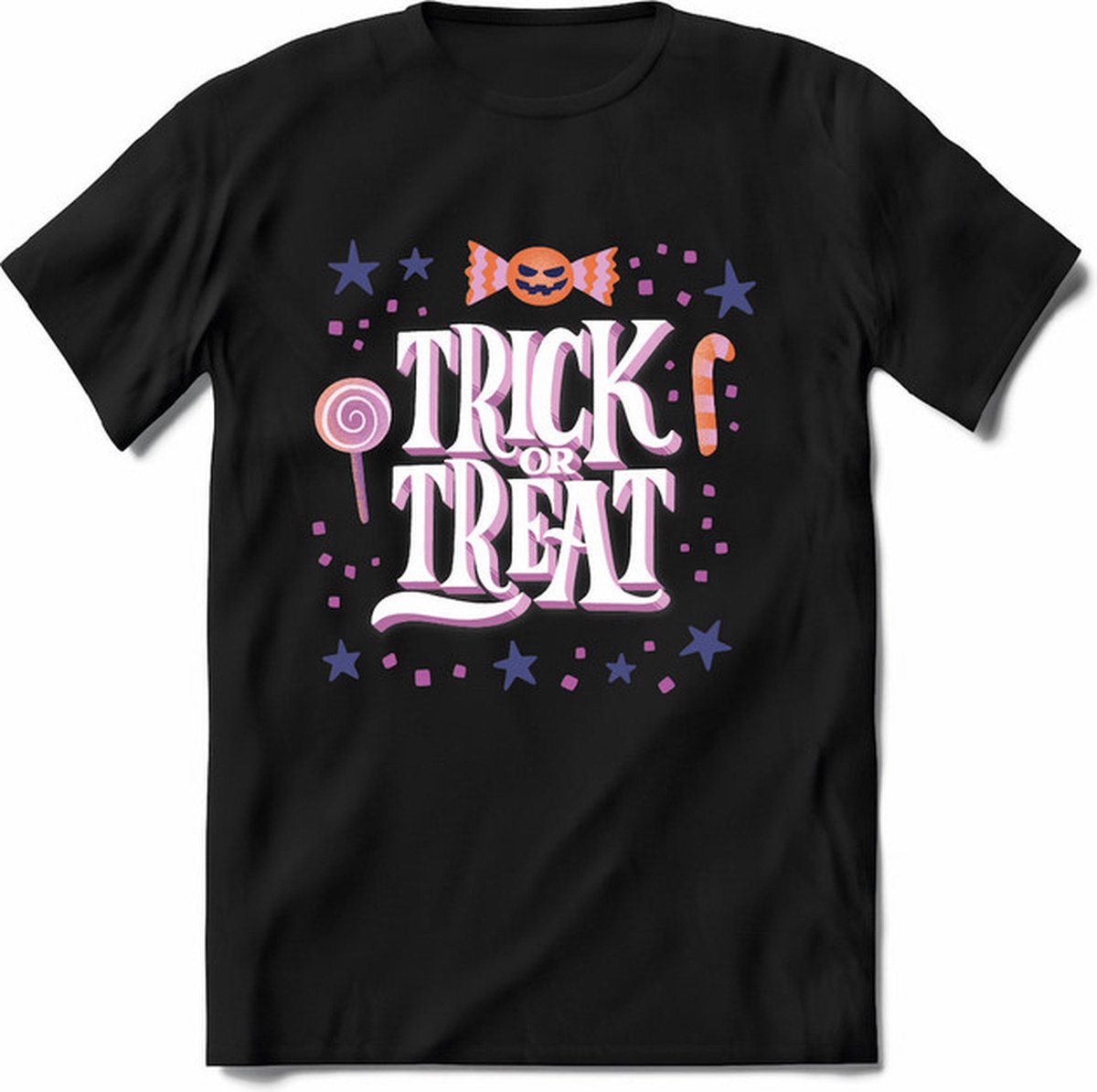 Halloween T-Shirt | Horror  Kleding Heren / Dames | Weerwolf , Monster , Vleermuis en Pompoen  Shirt |